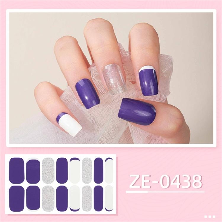 Selbstklebende Maniküre Dekoration Nagelstreifen Mode Nagelaufkleber für Frauen