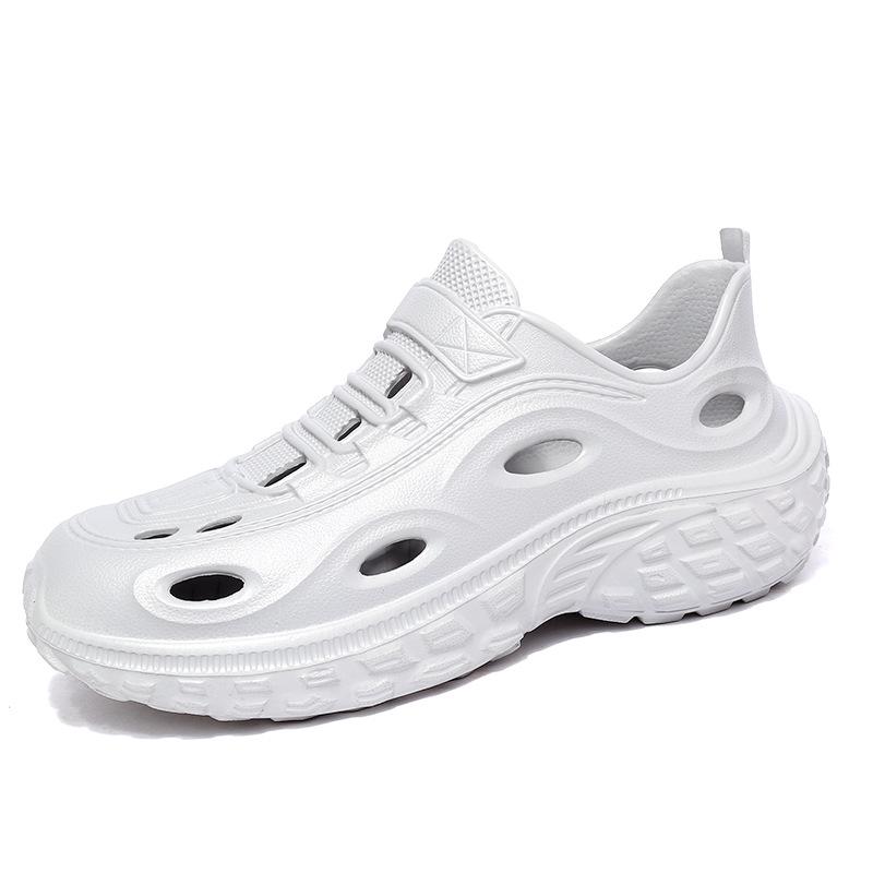 

Men s platform hole shoes summer new wear casual sports all-inclusive height increase beach cool trend slippers men s shoes 39