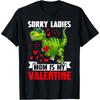 Sorry Ladies Mom Is My Valentine For Toddler Baby Boy Girl Cotton Men T Shirt