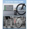 Tire Inflator Portable Air Compressor - 150PSI Electric Bike Pump, Auto Shut Off & Digital Pressure Gauge, Cordless Air Pump for Car Tires,
