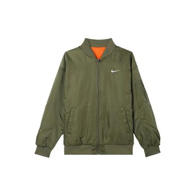 Varsity Bomber Wende-Freizeitjacke Damen Jacke Grün DV7877-222