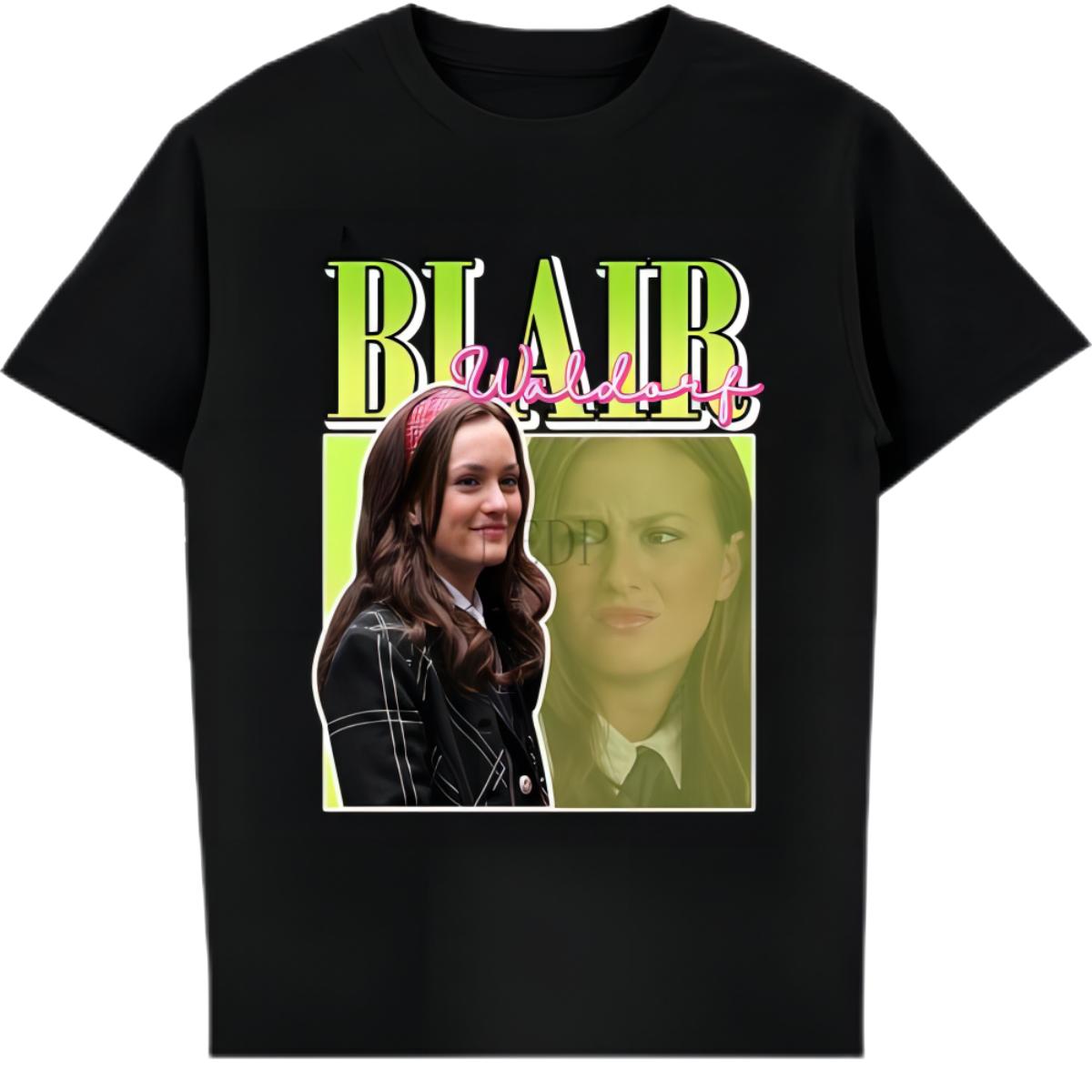 Blair Waldorf T-Shirt 3XL чёрный