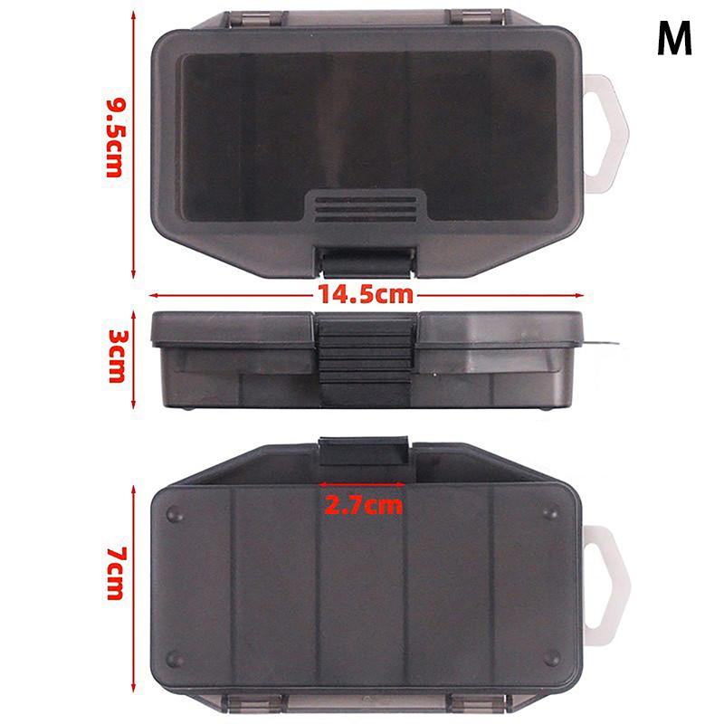 

1 шт. Ящик для рыболовных снастей, портативные рыболовные принадлежности, ящик для хранения инструментов, рыболовные крючки, поддельные приманки, коробки для снастей для ловли карпа