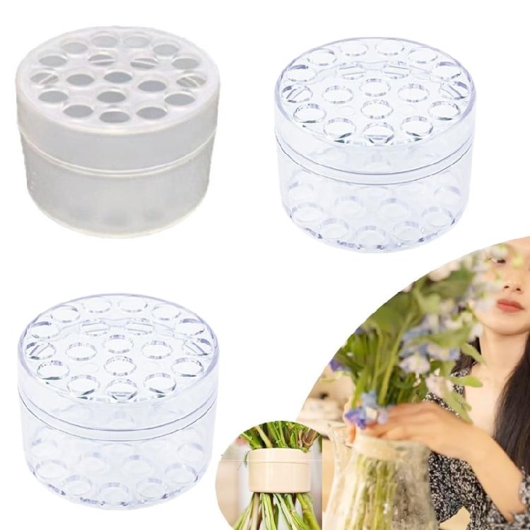 Plastic Flower Support Stem Honeycomb Design Flower Stem Holder Floral Arrangements Structure
