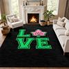 Alpha Kappa Alpha Sorority Carpet Door Mat for Living Room or Bedroom Protective Mat Under Chair Office Decoration Christmas Gift Birthday Present