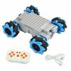 DIY Technical RC Buggy Cars Vehicle Brick Compatible Mecanum Wheels Universal Omnidirectional Tires Building Block MOC EV3 Toy