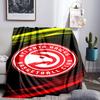 Atlanta Basketball Throws Blanket Flannel Blankets Plush for Couch Bed Gifts for Men Women Travel picnic blanket Christmas fan gifts