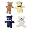 Crochet Bear Kit for Kids Adults DIY Hand Knitting Cotton Crochet Animal Kit for Craft Workshop
