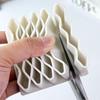 Creative Silicone Wave Pen Holder Durable Desktop Brush Holder Pencil Paint Brushes Storage Basket Supplies Stationery Organizer