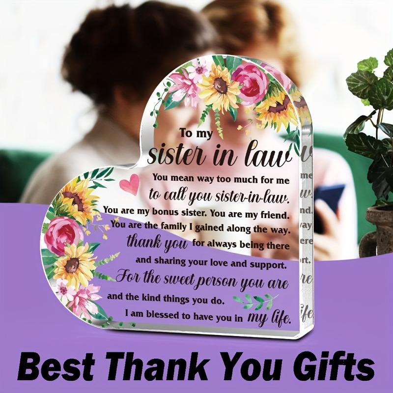 2D Flat, Heartfelt Keepsake Acrylic Decorative Plaque, Birthday Gift, Suitable for Wall Decoration, Porch, Room, Villa, Accents Home, Hallway, or Work