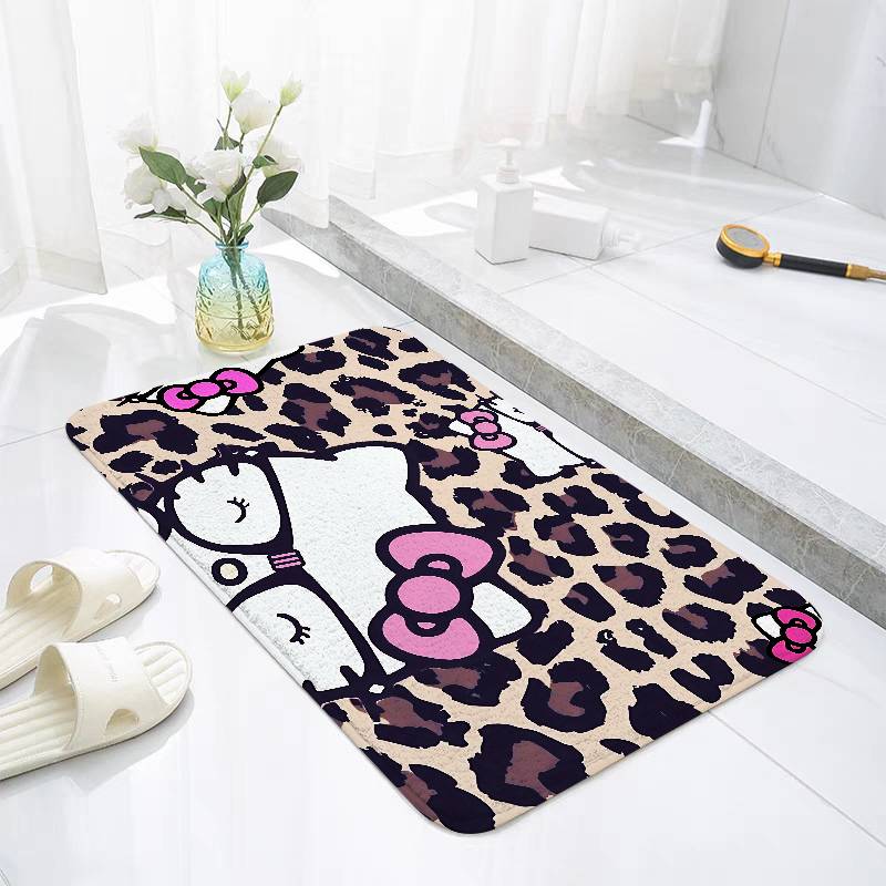 Cute H-hellos-k-kittys Floor Mats Home Laundry Rug Carpet For Living Room Decor Lounge Area Anti-slip Foot Mat Entrance Doormat