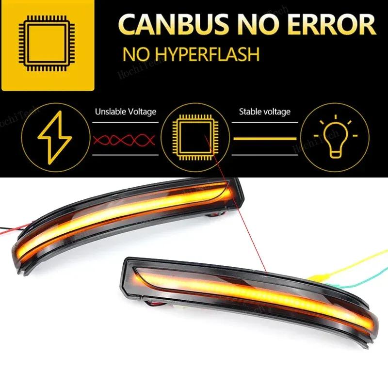 LED Dynamic Side Mirror Lights Indicator Flasher Dynamic Turn Signal Lamp For Mercedes Benz A B Class W169 W245 2008 2009-2012