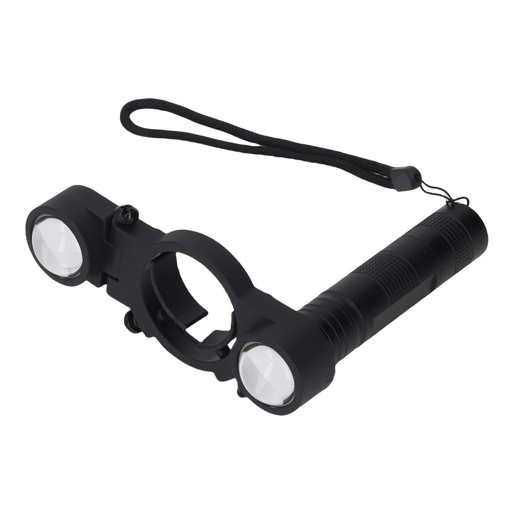 Paint Spray Light Adjustable 2 Modes Universal LED Spray Light Attachment with IPX4 Rainproof Headlamp for Auto Repair