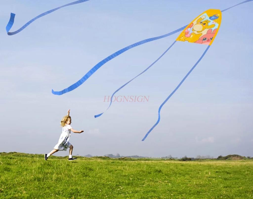 Ejection Kite Children'S Toy Handheld Launch Elastic Rubber Band Easy To Fly Outdoor Sports Ufo Easy To Fly In The Breeze
