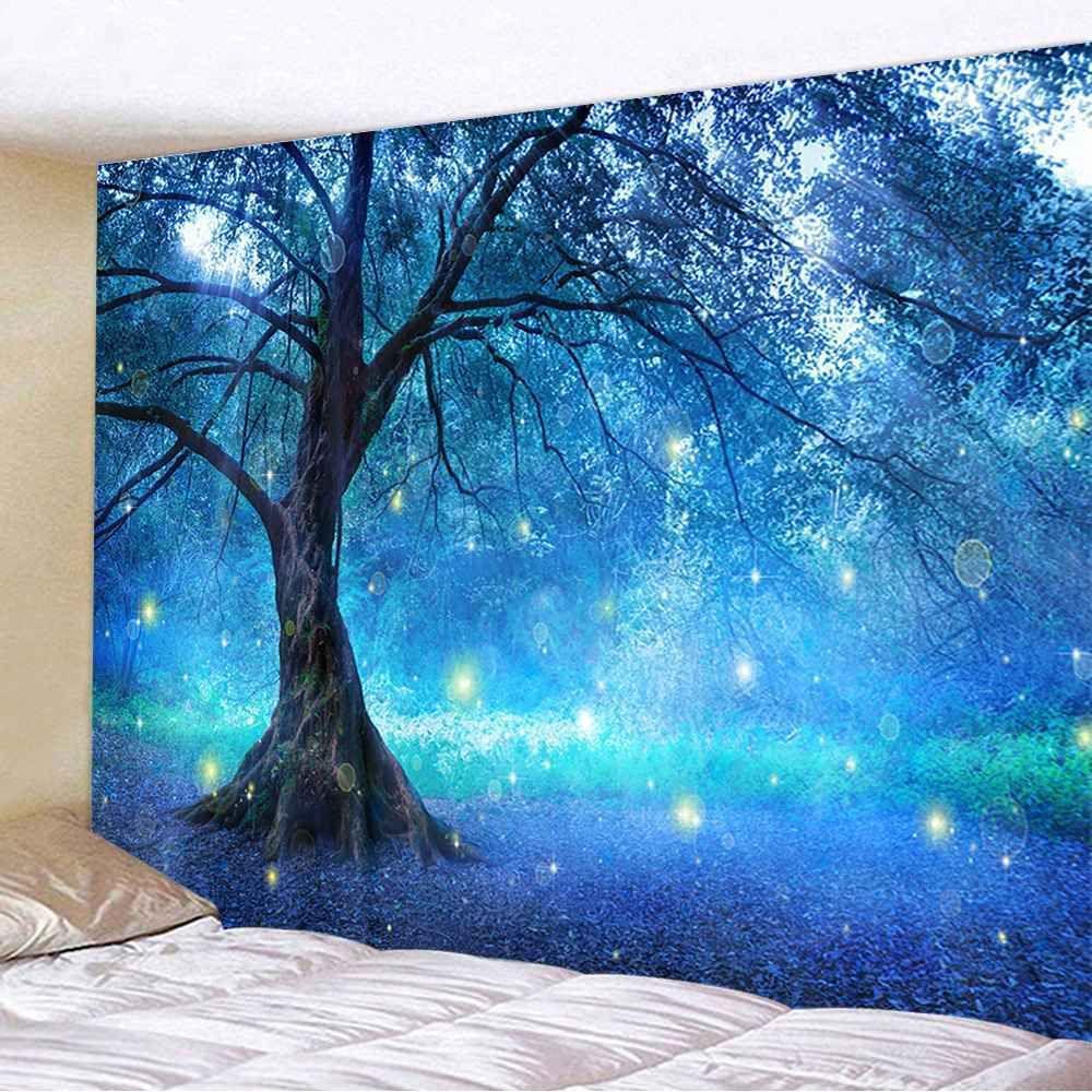 Tapestry very large tree of life 75x100 чёрный