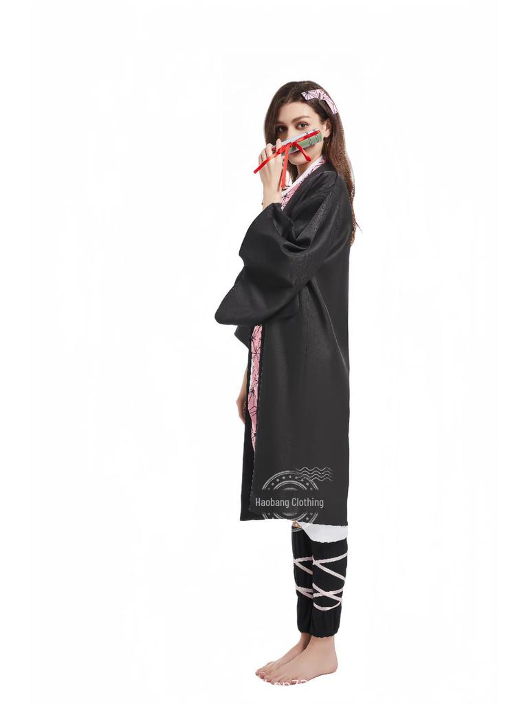 Demon Slayer Cosplay Costume: Tanjiro, Nezuko, Zenitsu, Shinobu, Mitsuri