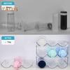 Water Bottle Storage Rack Transparent 2/3/4 Layers Detachable Stackable Cabinet Tumbler Cup Mug Organizer Kitchen Organization Fridge Cup Holder Stand