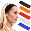 2PCS/Set Sports Yoga Hair Band Solid Running Absorb Sweat Headband For Women Men Fitness Gym Make Up Hair Accessories Headwrap