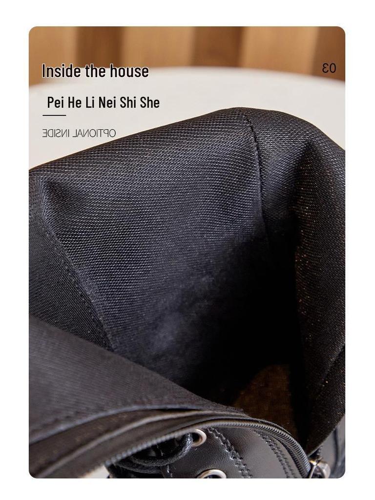 Dziewczęce wysokie kozaki księżniczki: Pokaz Mody Proste Długie Buty