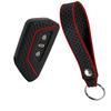 Silicone Car Key Case Full Cover Shell For Vw Volkseagen Golf 8 Mk8 Id.3 Id.4 Cupra Skoda Octavia Seat Leon Mk4 -