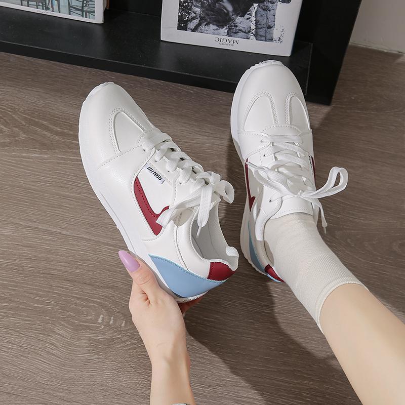 Fashion Sneakers Women New Sports Shoes Women's Small White Shoes Fashion Comfort Sneakers All-match Lightweight Casual Running Shoes