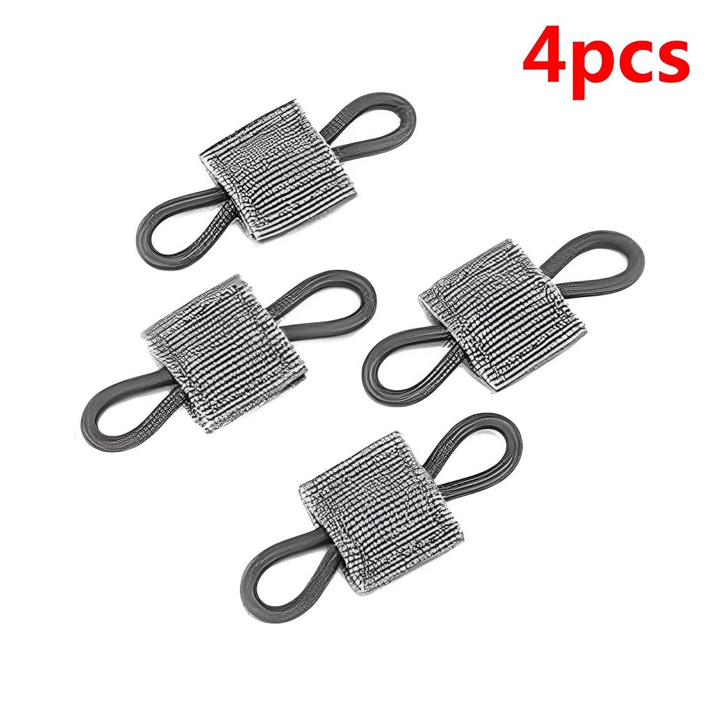 4pcs Tactical Gear Holder Molle Backpack Buckle Carabiner Clips Webbing Retainer Elastic Binding Ribbon Buckle for Tactical Vest