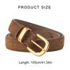 Casual Waist Belt Punk Chain for Cowboy Cowgirl Buckle Retro Vintage Buckle Waist Chain Waistband Trend Belt
