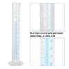 1 Set for Measuring Plastic Measuring Cylinders, Graduated Cylinders Clear Graduated Cups Gas Cylinders Laboratory Tools