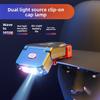Ultra Light Sensing Cap Clip Lamp Head, Wearable Strong Light Outdoor Ultra Bright Fishing Light, Portable Waterproof, Ultra Lon