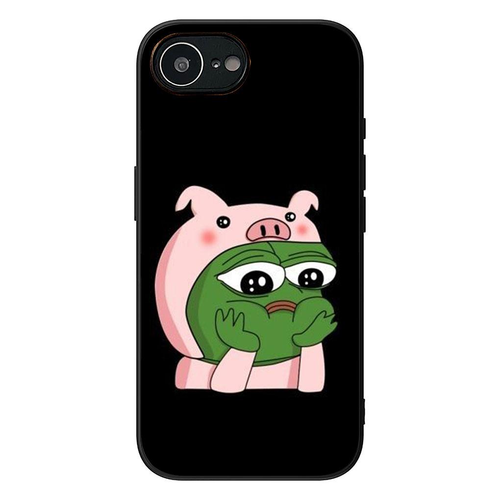 Funny Sad Frog Pepe Casing Phone Cover for Samsung Galaxy A05 A06 A14 A50 A51 A52 A12 A13 A23 A70 A07 A25 A26 M53 A56 Soft Case