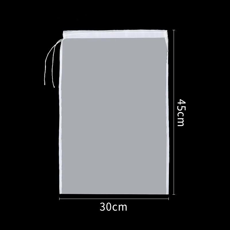 Colander Reusable Yogurt Tea Cheese Brew Food Fabric Home Nylon Soy Milk Wine Nut cloth Brewing Mesh Filter Bag Water Strainer