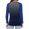 Women's T Shirt Print Button Long Sleeve Daily Weekend Fashion Basic V- Neck Regular Top