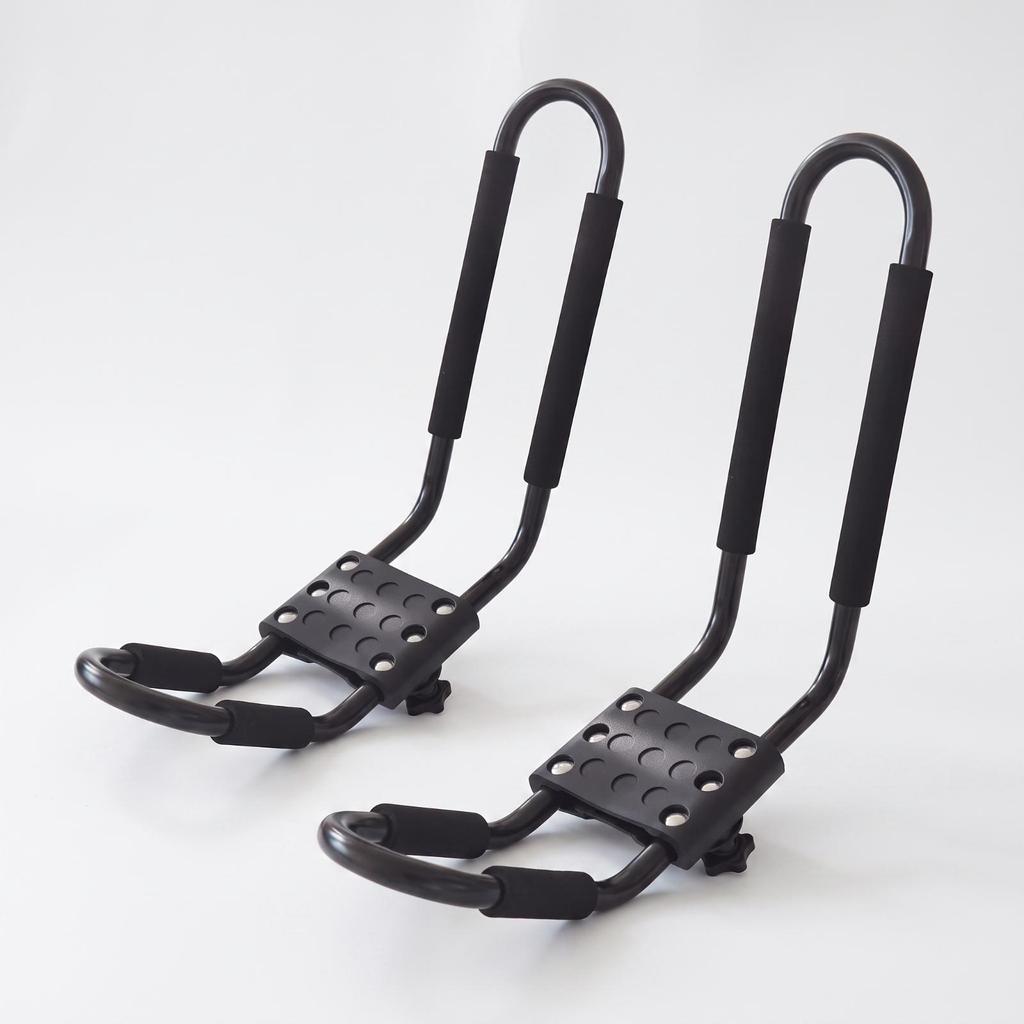 Kayak Rack with Mounting Hardware Padded Carrier Safeguarding for Kayakers