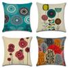 Charming Home Decor Flower Pattern Cushion Cover For Living Room 45cm