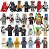 Blocos de Construção de Brinquedos da Série Star Wars, Kits de Modelo com 29 Personagens, Brinquedos Educacionais de Montagem Criativa para Meninos, Presentes de Coleção