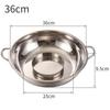 Stainless Steel Hot Pot/Soup Basin Set