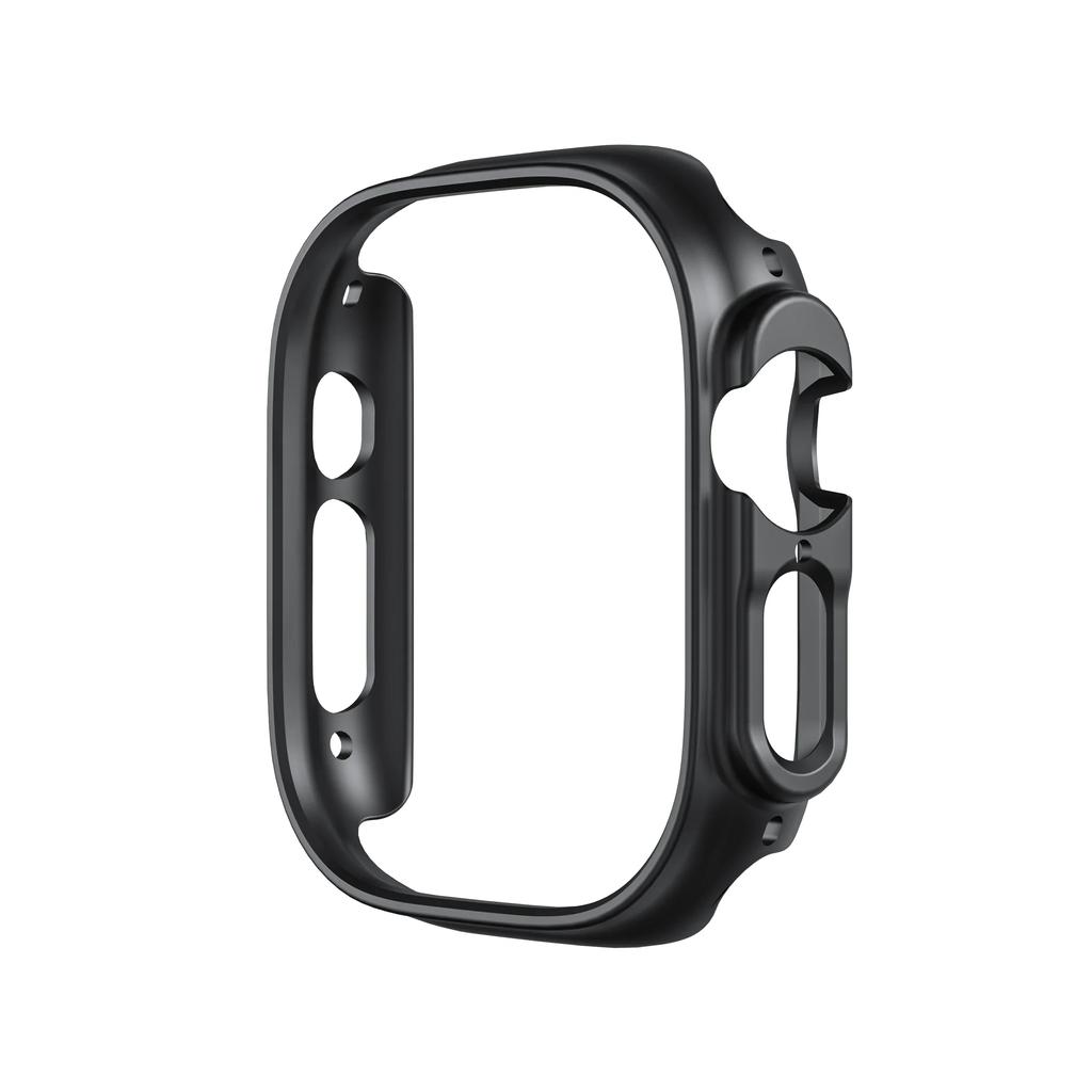 Matte Protective Cover for Apple Watch Ultra 2 PC Transparent Bumper Hard PC Frame Protector Case for Iwatch Ultra 49mm