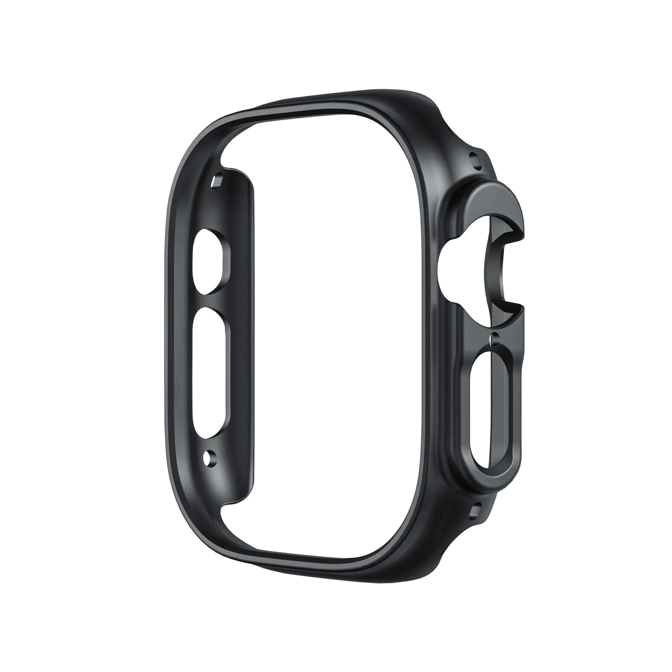 

Matte Protective Cover for Apple Watch Ultra 2 PC transparent Bumper Hard PC Frame Protector Case for iwatch Ultra 49mm 49MM Ultra 1 2