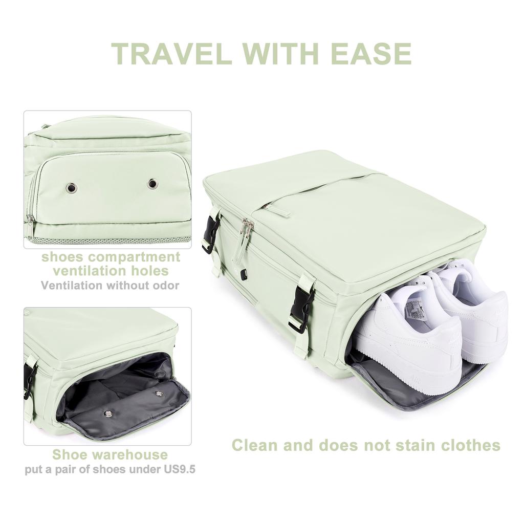 Personal Item Travel Backpack Cabin Bag Airline 45X36X20 Approved Carry On Backpack Water-Repellent Luggage Backpack