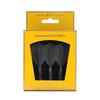 CUESOUL ROSTAK57 T19 Series Mixed Shaft Integrated Kite Shape Set of 3 Two-Tone Dual-Material Flights, Series, (Gray) CS-AK57FZ11-8S
