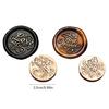 Envelope Emboss Wax Seal Stamp Head Removable Sealing Brasses Stamp Head Gift