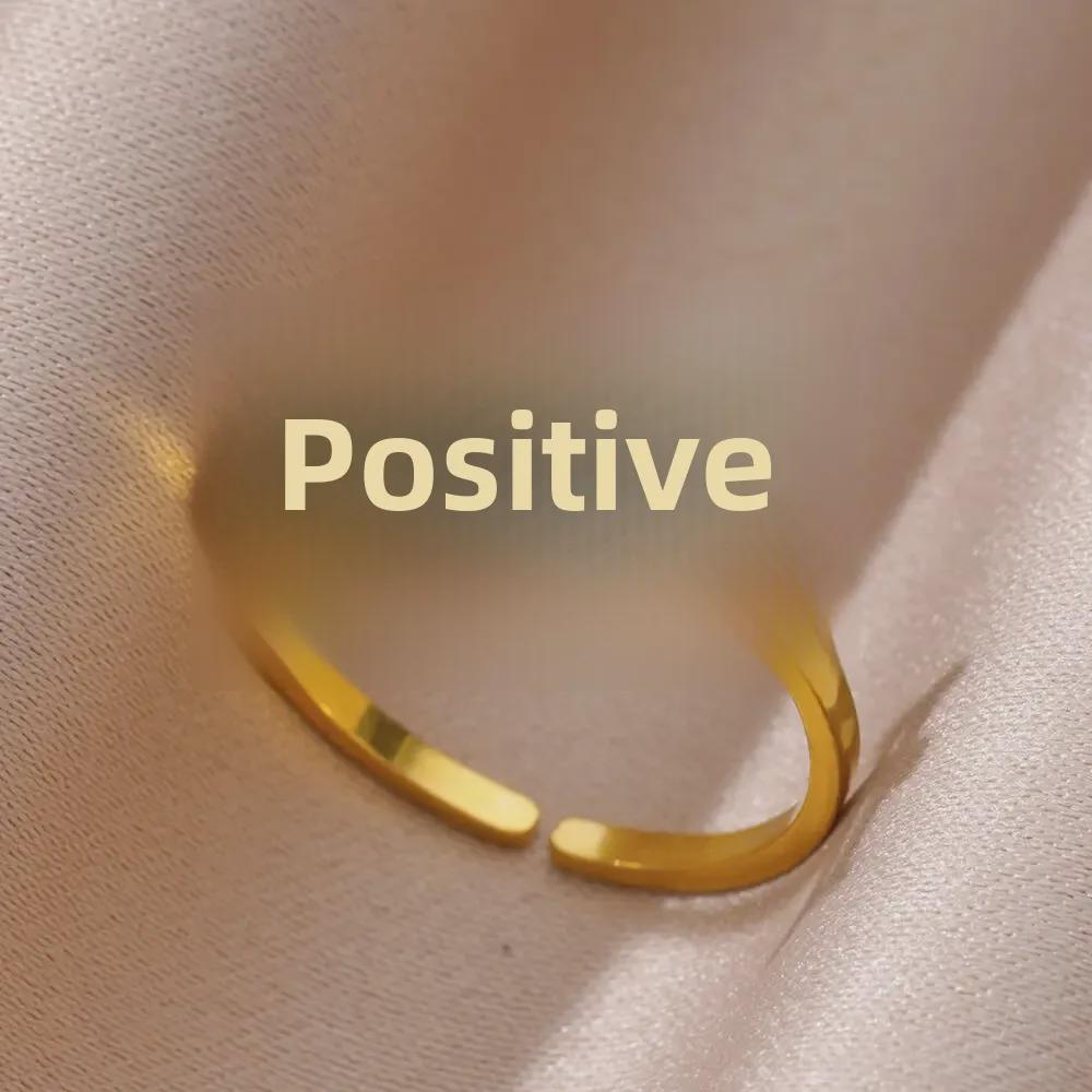 Stainless Steel Zodiac Birthstone Open Ring Set - 12 Constellations Symbol, Pinky Ring