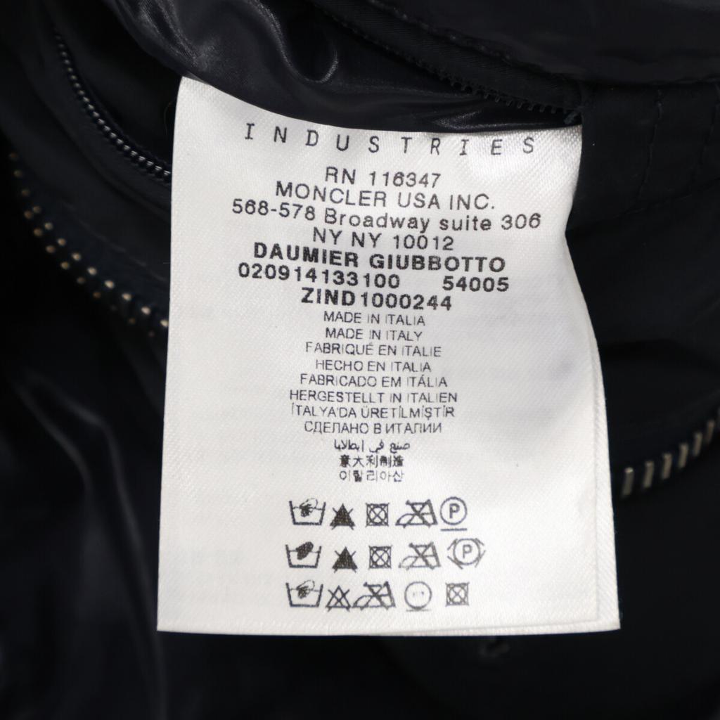MONCLER DAUMIER M-65 Down Jacket Jacket 5 NavyUsed