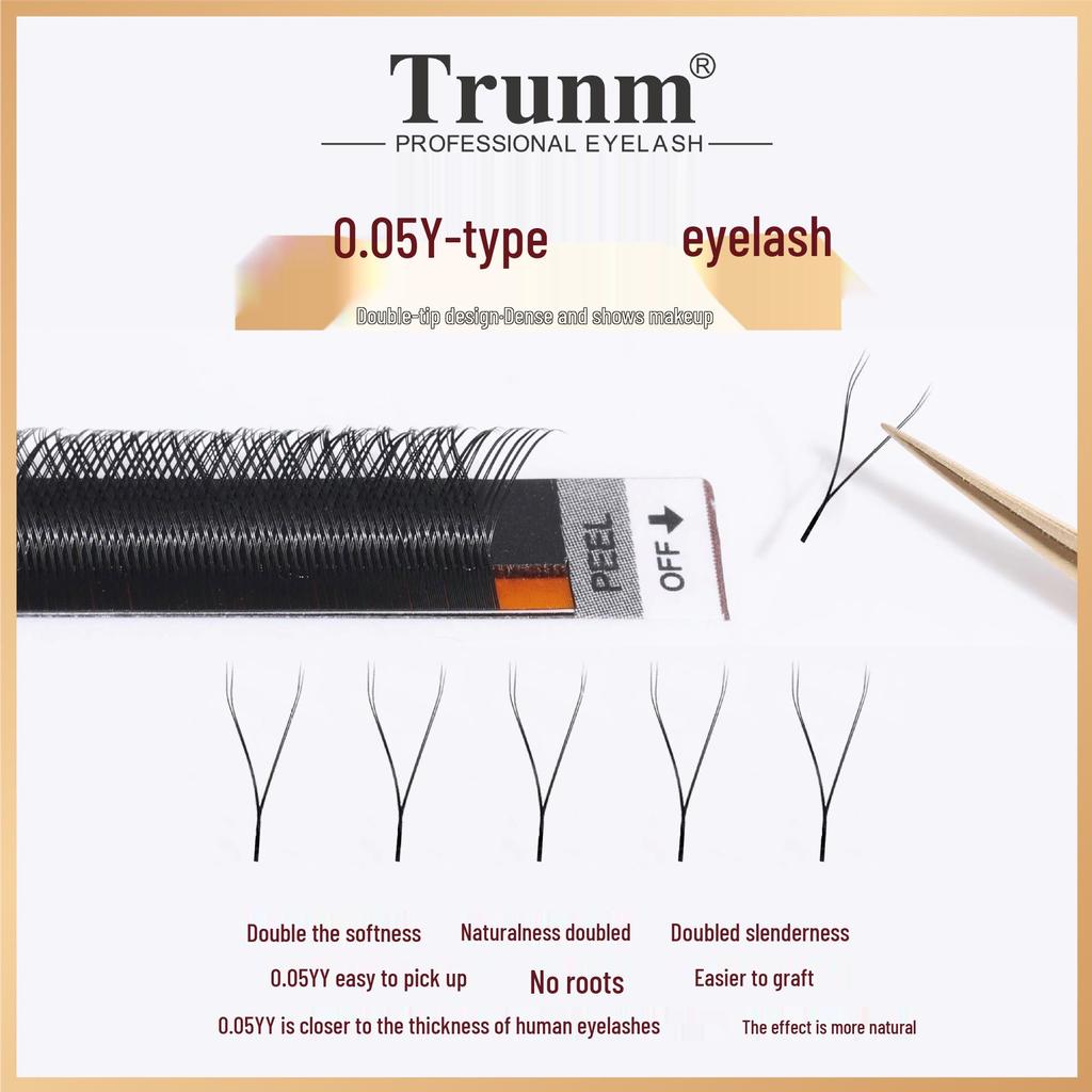 Fairy Clover 3D Blooming 0.05YY Eyelash Extensions - Four-Leaf Clover Design