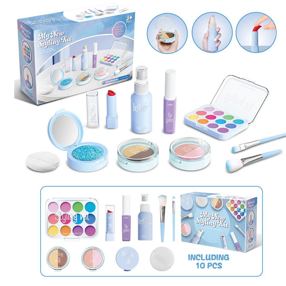 Kids Toys Simulation Cosmetics Set Pretend Play Makeup Toys For Girls Play House Simulation Make up Educational Toys Gifts