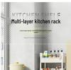 Multi-layer Kitchen Storage Rack for Snacks, Fruits, and Vegetables