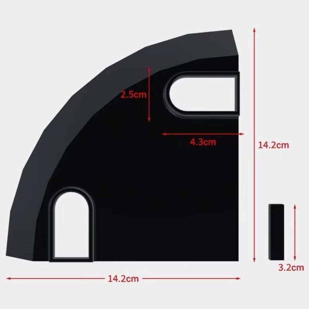 Tunnel Structure Small Fish Shrimp Concealed Room Hideouts  Suitable for 20-60cm Wide Aquarium