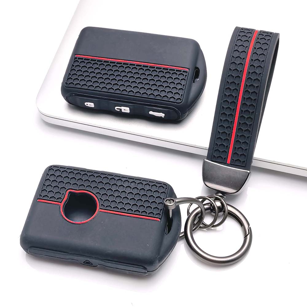 Key Cover keychain for Volvo EX30 EX90 XC90 XC60 S90 V90 S60 V60 XC40 Card Soft Silicone Protective Cover Anti-Scratch Guard Shockproof
