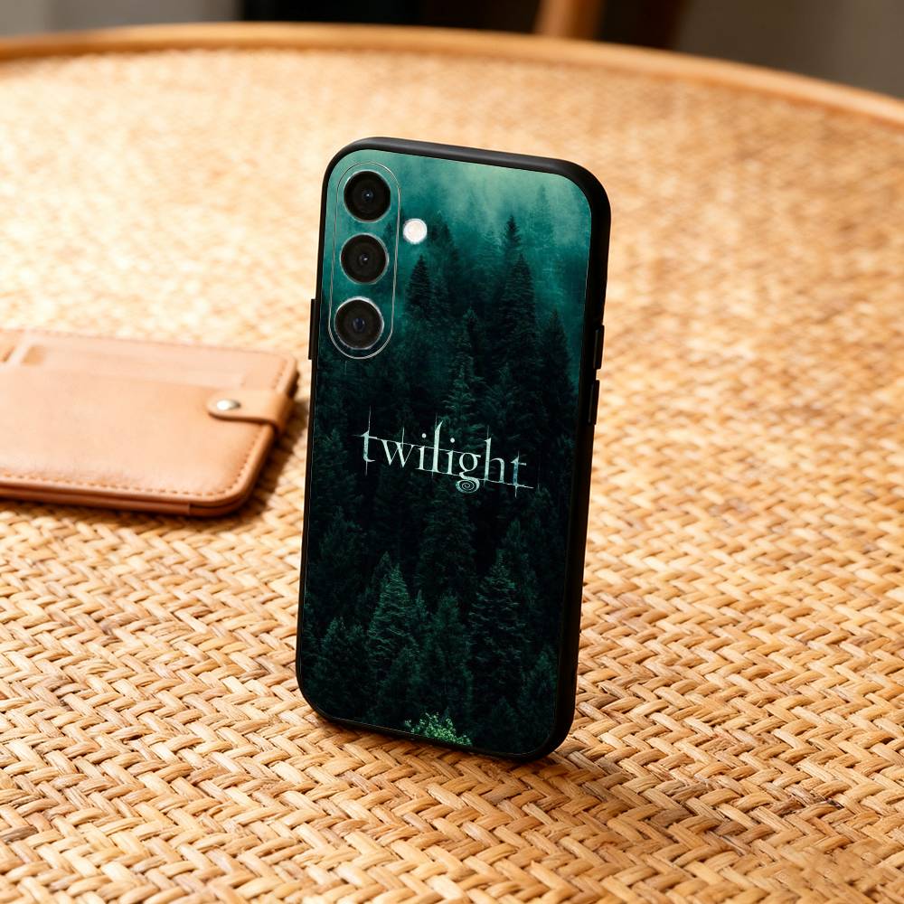 

T-Twilight Series Phone Case For Samsung A73,72,71,53,52,51,22,91,80, Soft Black Cover Samsung a30 a20