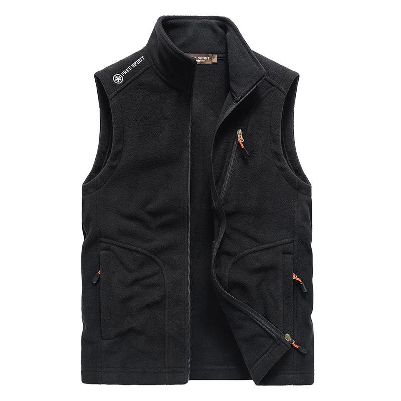 Men's Polar Fleece Outdoor Vest Jacket 2166